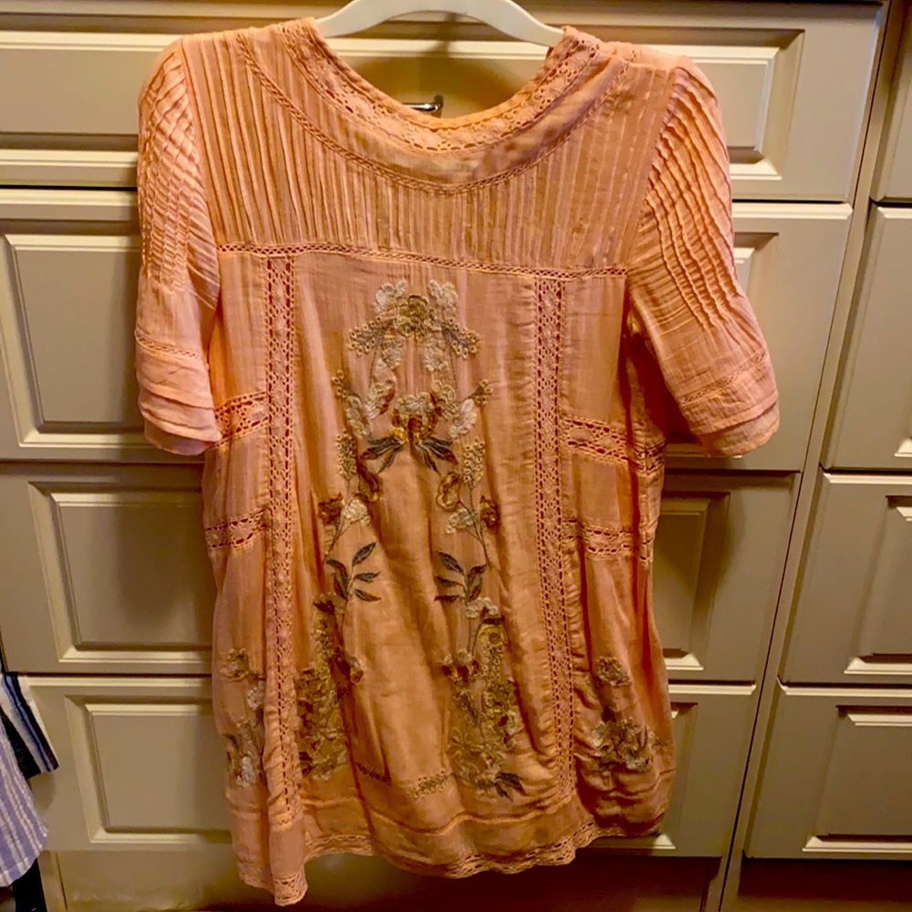 Free people xs pink dress